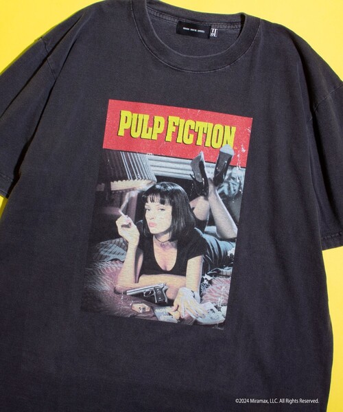 「GOOD ROCK SPEED」 半袖Tシャツ「PULP FICTIONコラボ」 L ブラック系その他2 メンズ_画像4