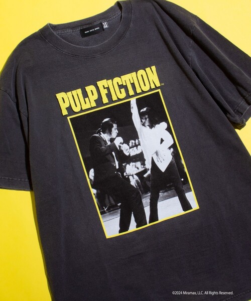 「GOOD ROCK SPEED」 半袖Tシャツ「PULP FICTIONコラボ」 L ブラック系その他2 メンズ_画像5