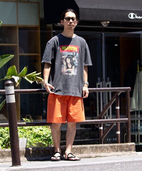 「GOOD ROCK SPEED」 半袖Tシャツ「PULP FICTIONコラボ」 L ブラック系その他2 メンズ_画像7
