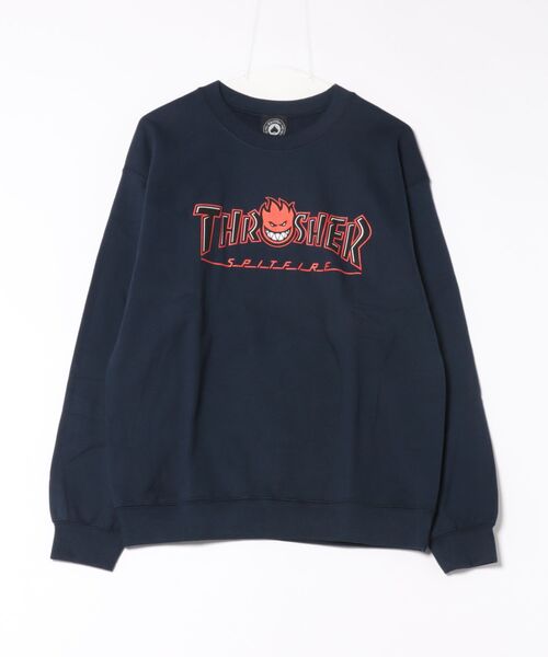 Thrasher magazine 10周年 フッド付き スウェット 楽天市場】THRASHER トレーナー ロゴプリント スウェット トレーナー