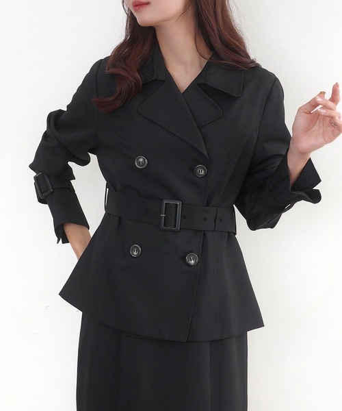 「CENEA」 セットアップ MEDIUM ベージュ レディース_画像8