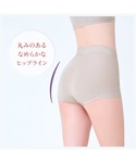 ショーツ 綿混フィットレースショーツ25 ブラ...の詳細画像3