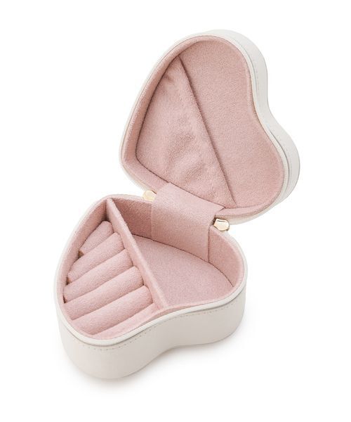 gelato pique（ジェラートピケ） ポーチ ハート型アクセサリーポーチ