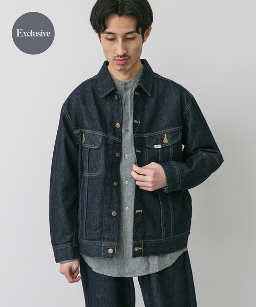 Lee101×DOORS別注　デニムジャケット　濃紺 Lee（リー） デニムジャケット gジャン 「別注」Lee101×DOORS JACKET