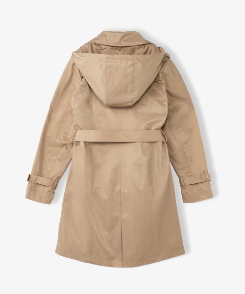 「MICHAEL KORS」 トレンチコート X-SMALL ベージュ レディース_画像3