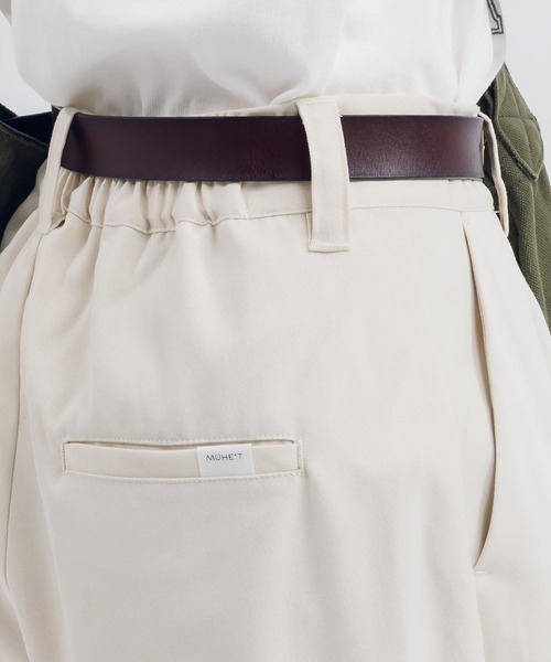 「MUHET」 ベルト FREE ブラック レディース_画像5