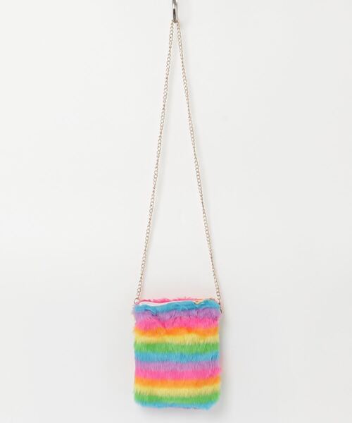 「WC」 ショルダーバッグ - ブルー レディース_画像2