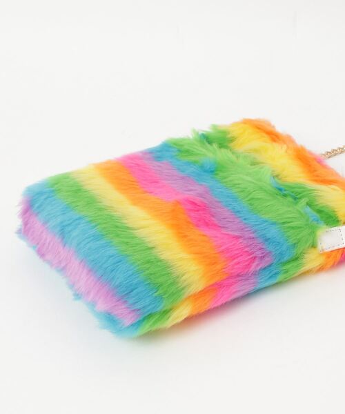 「WC」 ショルダーバッグ - ブルー レディース_画像3