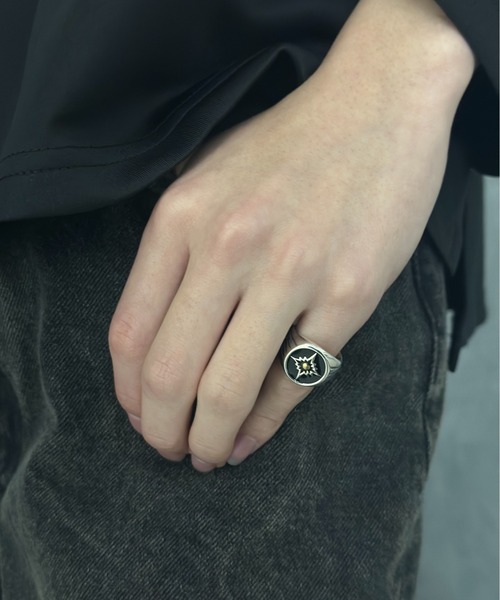 「blatto」 リング FREE ブラック メンズ_画像6