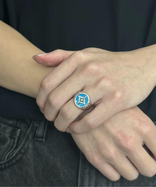 「blatto」 リング FREE ブラック メンズ_画像9