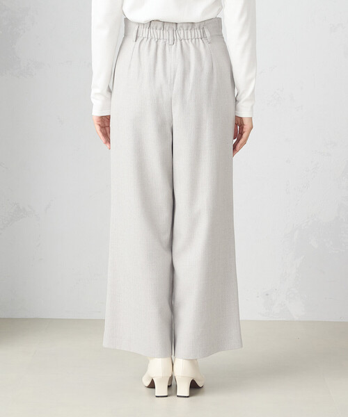 「COMME CA ISM」 パンツ SMALL グレイッシュベージュ レディース_画像9