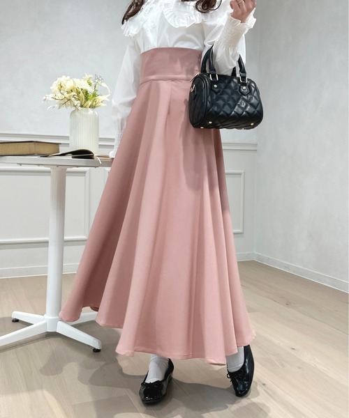 「apres jour」 フレアスカート X-LARGE アイボリー レディースの画像9