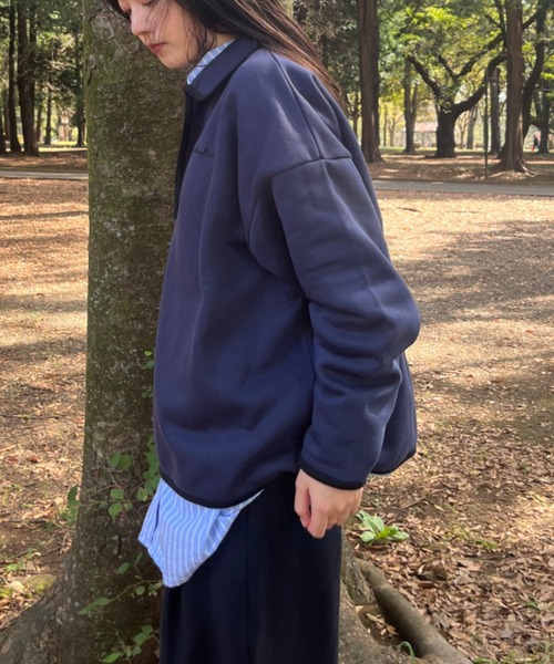 「BROKEN BASE」 スウェットカットソー MEDIUM 杢グレー メンズ_画像9