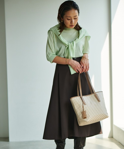 「E'POR」 トートバッグ FREE チャコールグレー レディース_画像7