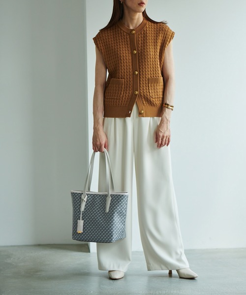 「E'POR」 トートバッグ FREE チャコールグレー レディース_画像9