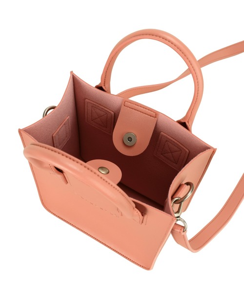 「ZUCCa」 2WAYバッグ FREE シルバー レディース_画像4