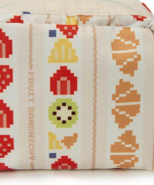 LeSportsac（レスポートサック） ポーチ SQUARE COSMETIC フルーツ