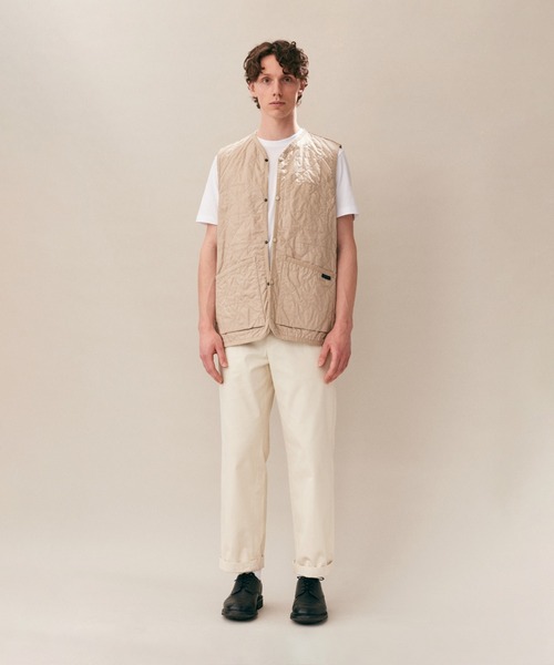 【未使用】LAVENHAM アンワディッド ソーンハム メンズ Lサイズ LAVENHAM（ラベンハム） ベスト ジレ Unwadded Worker Thornham Mens