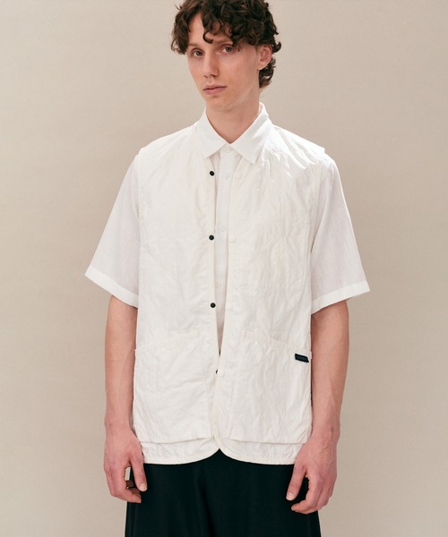 【未使用】LAVENHAM アンワディッド ソーンハム メンズ Lサイズ LAVENHAM（ラベンハム） ベスト ジレ Unwadded Worker Thornham Mens