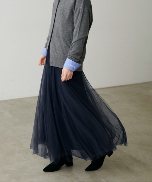 「LARUTA」 フレアスカート FREE ブラック レディース_画像5