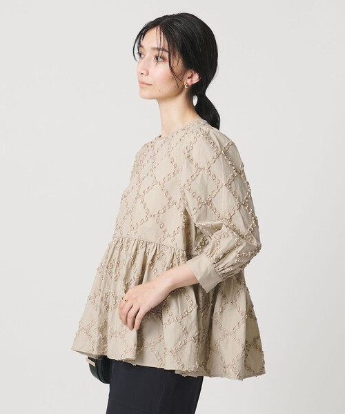 UNITED ARROWS（ユナイテッドアローズ） ブラウス シャツ エンブロイ