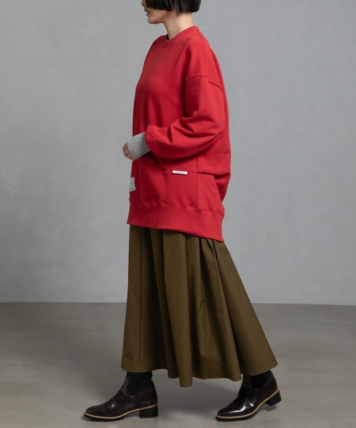 「MARECHAL TERRE」 スウェットカットソー MEDIUM ピンク レディース_画像5