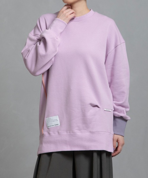 「MARECHAL TERRE」 スウェットカットソー MEDIUM ピンク レディース_画像9