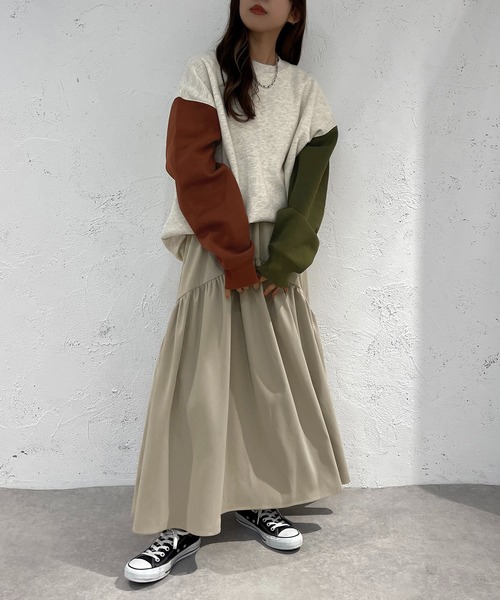 「apres jour mignon」 スウェットカットソー フリー ナチュラル レディース_画像6