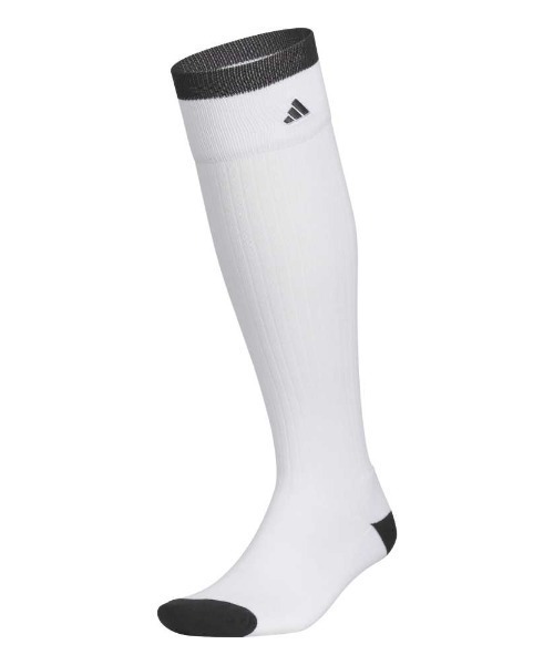 adidas（アディダス） 靴下 ひざ丈 ライン クッションソックス