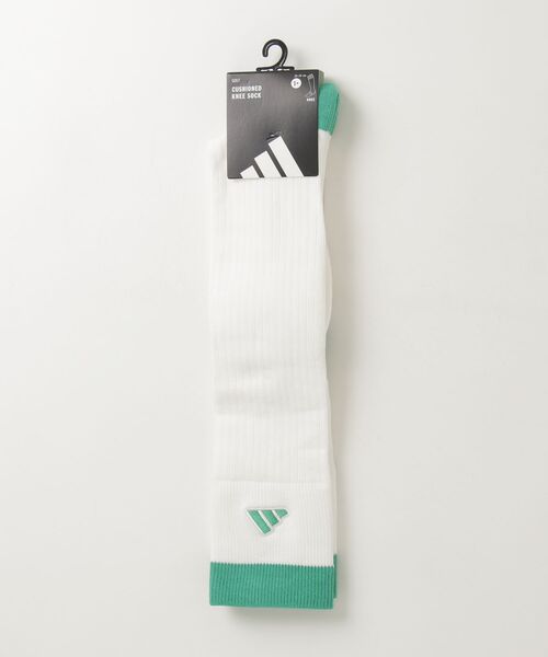 adidas（アディダス） 靴下 ひざ丈 ライン クッションソックス