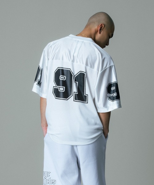 XLARGE（エクストラ ラージ） tシャツ FOOTBALL JERSEY メンズ