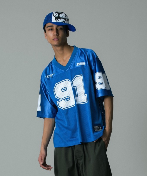XLARGE（エクストラ ラージ） tシャツ FOOTBALL JERSEY メンズ