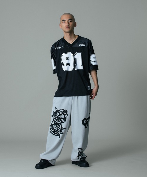 XLARGE（エクストラ ラージ） tシャツ FOOTBALL JERSEY メンズ
