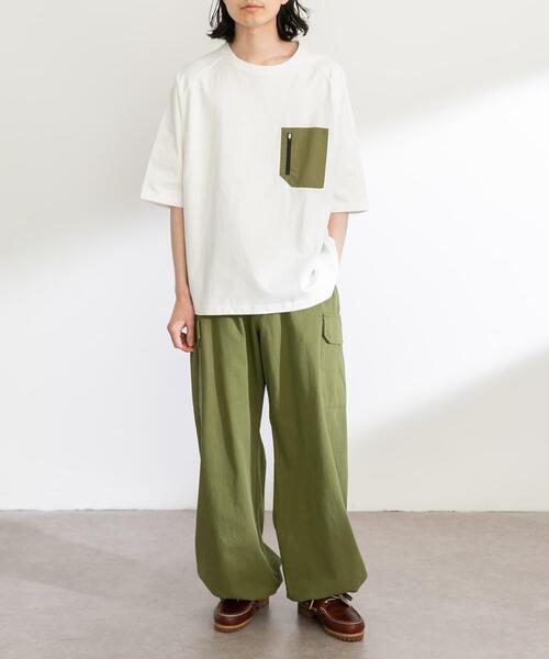 「URBAN RESEARCH Sonny Label」 半袖Tシャツ MEDIUM ホワイト系その他 メンズ_画像5