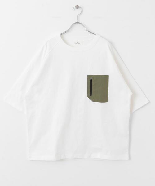 「URBAN RESEARCH Sonny Label」 半袖Tシャツ MEDIUM ホワイト系その他 メンズ_画像6