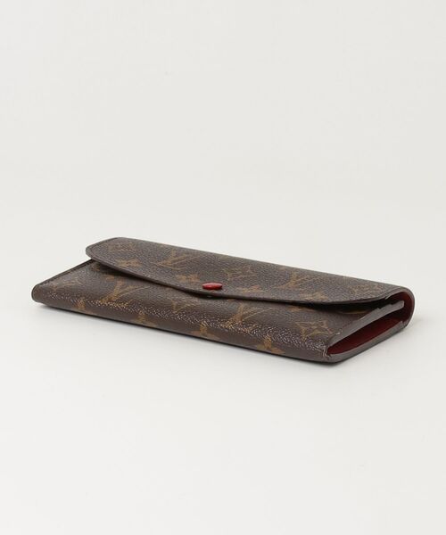 LOUIS VUITTON 三つ折り財布 ブラウン LOUIS VUITTON（ルイ・ヴィトン） 財布 - ブラウン レディース