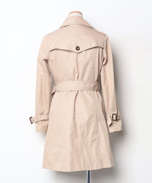 「MICHEL KLEIN」 トレンチコート 38 ベージュ レディース_画像2