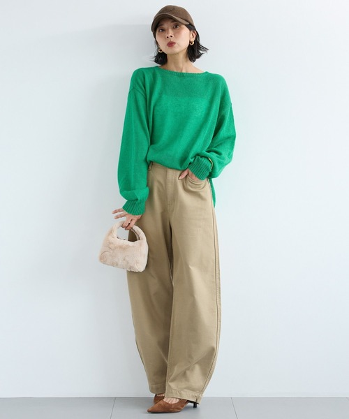 「BARNYARDSTORM」 チノパンツ 0 チャコール レディース_画像6