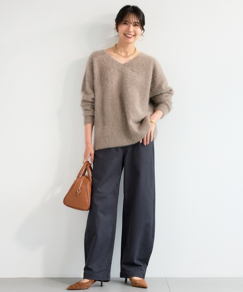 「BARNYARDSTORM」 チノパンツ 0 チャコール レディース_画像8