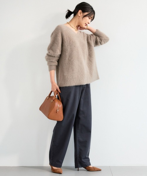 「BARNYARDSTORM」 チノパンツ 0 チャコール レディース_画像9