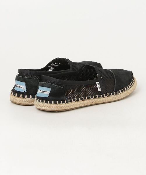 「TOMS」 エスパドリーユ - ブラック レディース_画像2