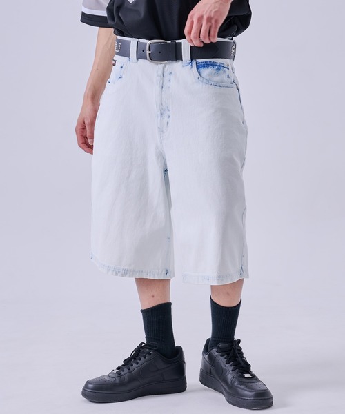 FUBU（フブ） ジーンズ ブランド Denim Buggy Shorts/デニムバギー