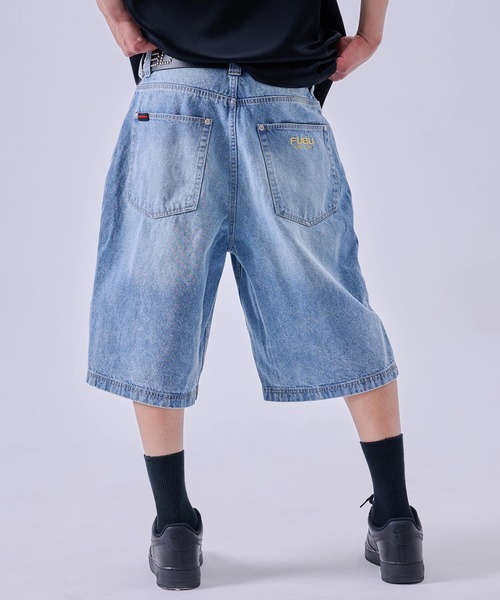 FUBU（フブ） ジーンズ ブランド Denim Buggy Shorts/デニムバギー