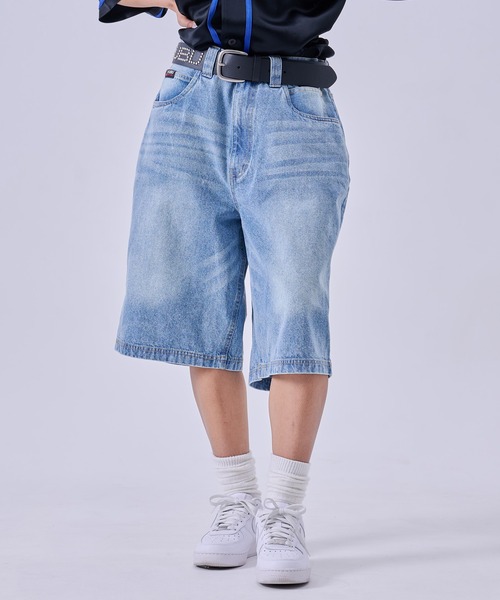 FUBU（フブ） ジーンズ ブランド Denim Buggy Shorts/デニムバギー