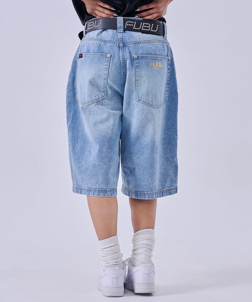 FUBU（フブ） ジーンズ ブランド Denim Buggy Shorts/デニムバギー