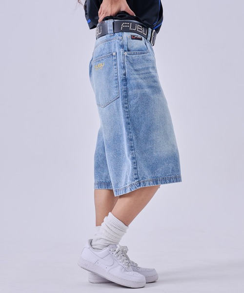 FUBU（フブ） ジーンズ ブランド Denim Buggy Shorts/デニムバギー