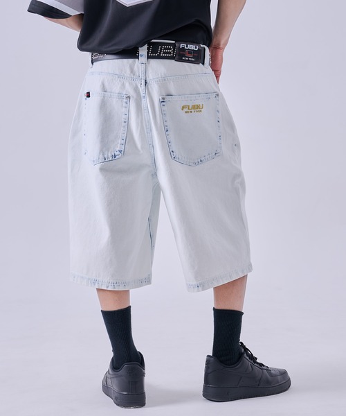 FUBU（フブ） ジーンズ ブランド Denim Buggy Shorts/デニムバギー