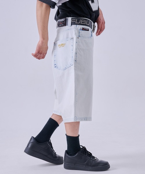 FUBU（フブ） ジーンズ ブランド Denim Buggy Shorts/デニムバギー