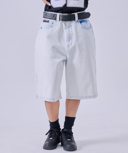 FUBU（フブ） ジーンズ ブランド Denim Buggy Shorts/デニムバギー