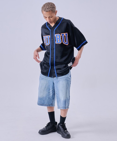FUBU（フブ） ジーンズ ブランド Denim Buggy Shorts/デニムバギー